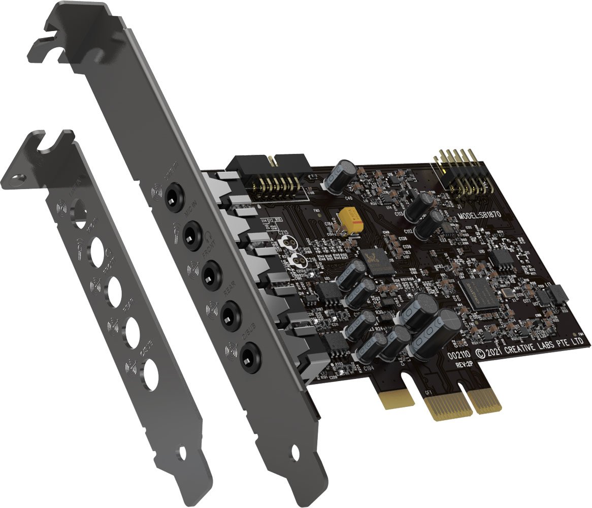 Creative Sound Blaster Audigy Fx V2 Upgradable Hi-res PCI-e Sound